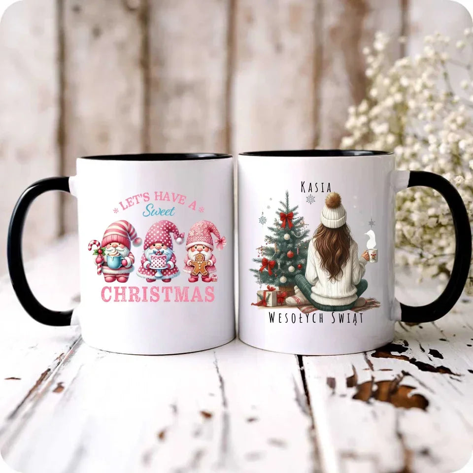 Love Winter | Świąteczny kubek z imieniem dla dziewczyny BN15 - StoryCups.pl