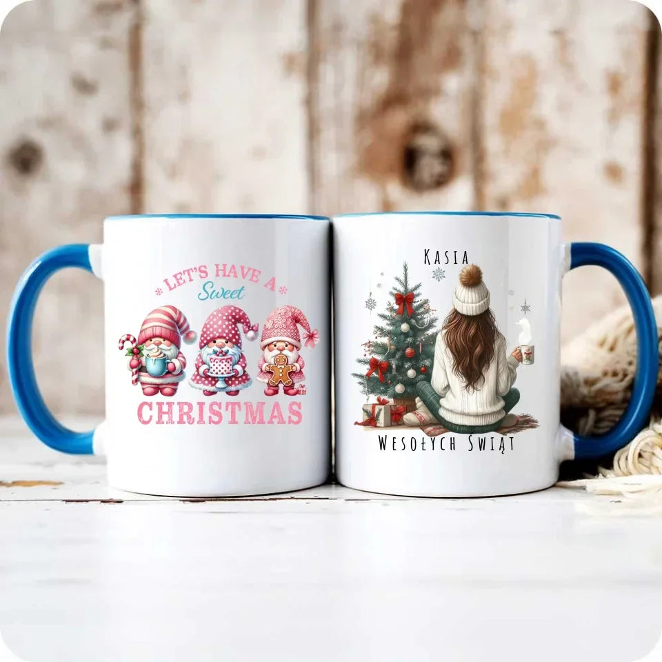 Love Winter | Świąteczny kubek z imieniem dla dziewczyny BN15 - StoryCups.pl