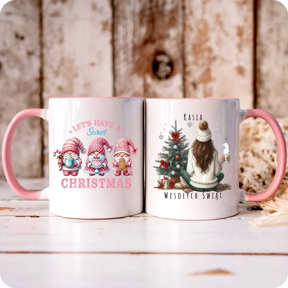 Love Winter | Świąteczny kubek z imieniem dla dziewczyny BN15 - StoryCups.pl