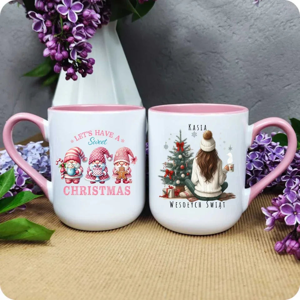 Love Winter | Świąteczny kubek z imieniem dla dziewczyny BN15 - StoryCups.pl