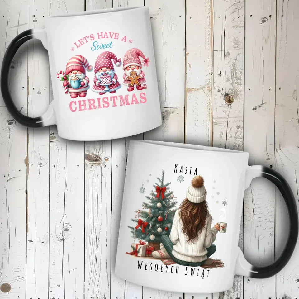 Love Winter | Świąteczny kubek z imieniem dla dziewczyny BN15 - StoryCups.pl