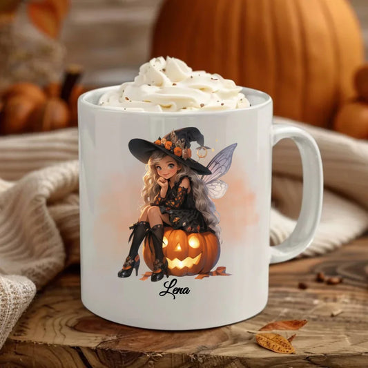 Wróżka | Personalizowany kubek na Halloween