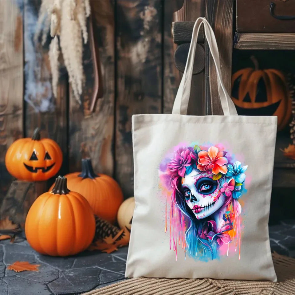 La Muerte | Torba tote bag dla dziewczyny na Halloween