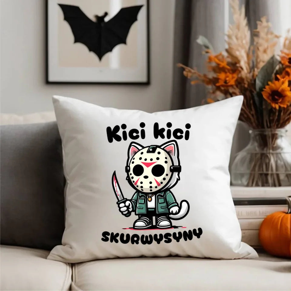 Poduszka z nadrukiem Halloween, halloweenowa - StoryCups.pl