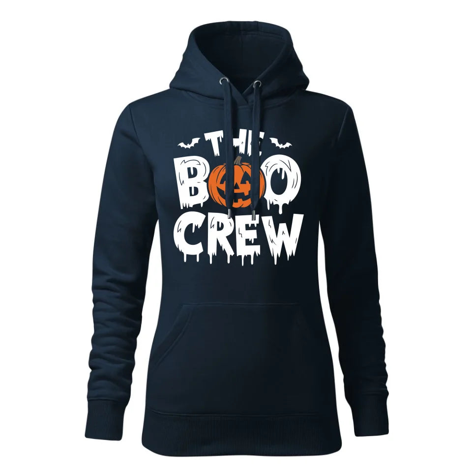 The Boo Crew | Bluza damska z kapturem Halloween granatowa