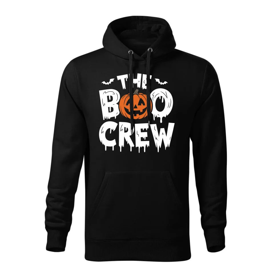 The Boo Crew | Bluza męska z kapturem Halloween czarna