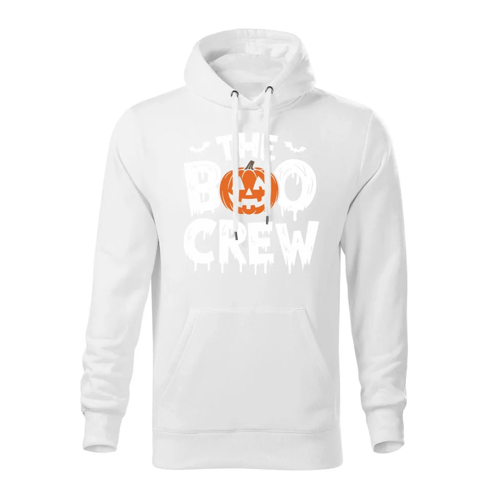 The Boo Crew | Bluza męska z kapturem Halloween biała