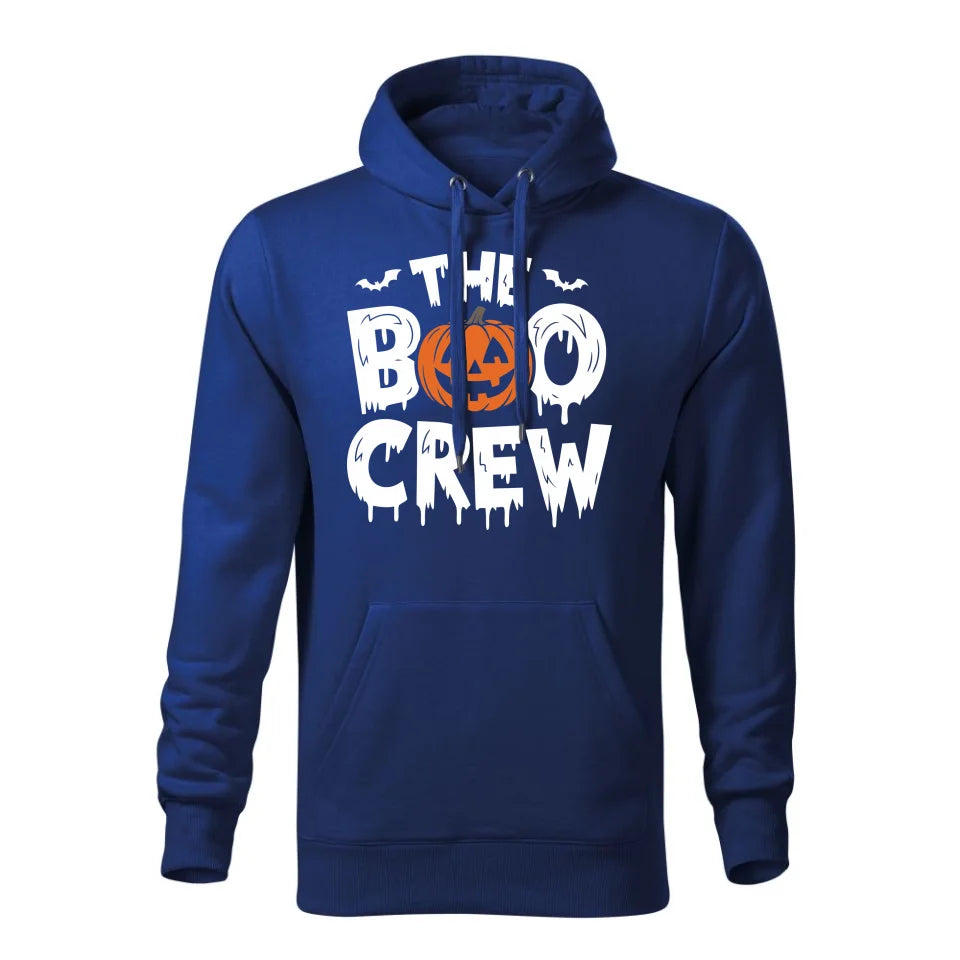 The Boo Crew | Bluza męska z kapturem Halloween niebieska