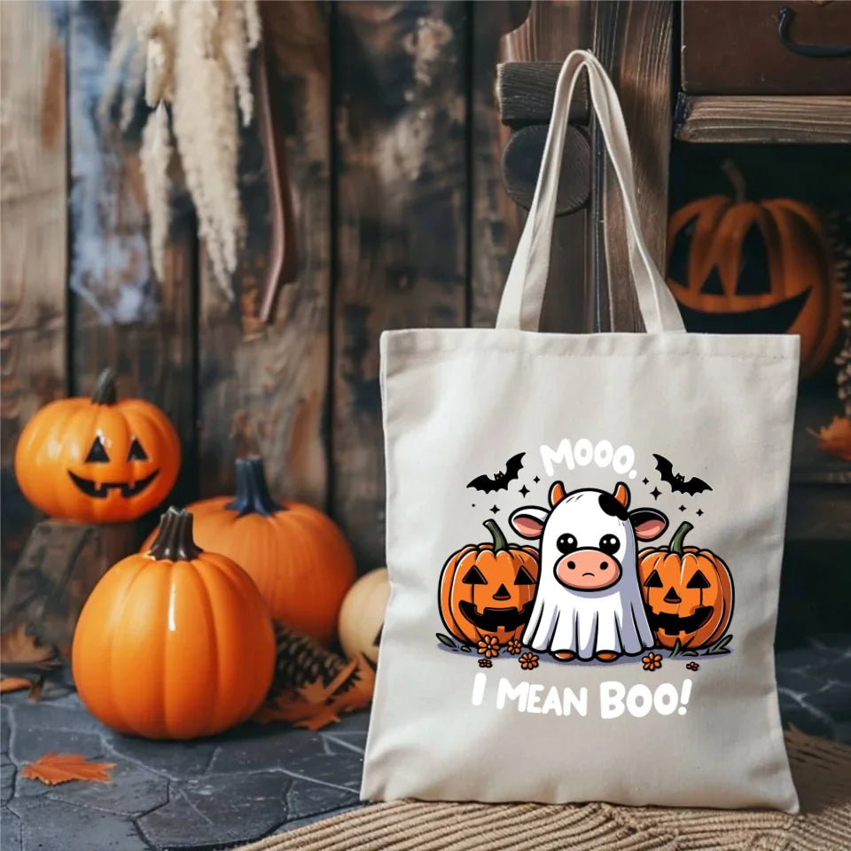 Mooo I mean Boo! | Torba na Halloween