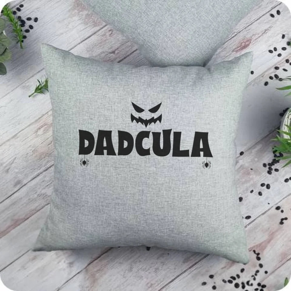 Dadcula | Poduszka dla taty, prezent dla taty duża szara