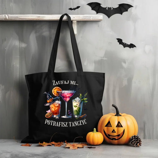 Halloweenowe drinki | Torba z nadrukiem