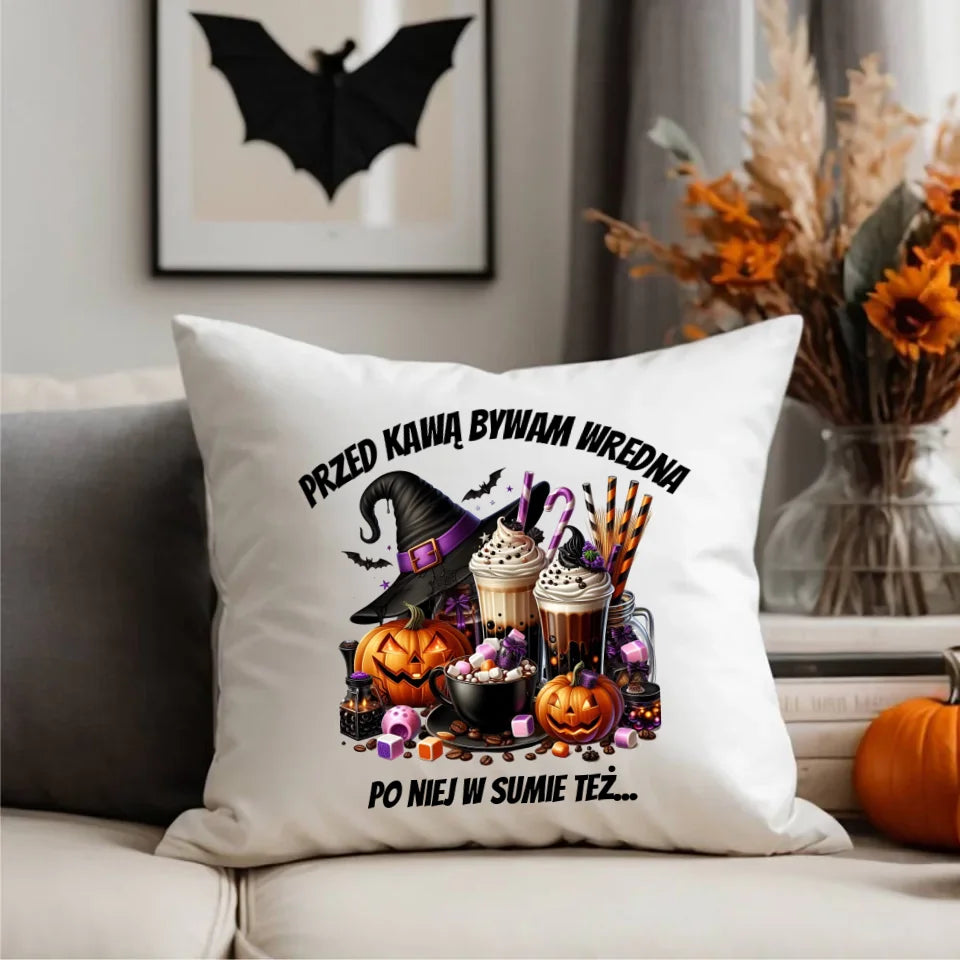 Poduszka z nadrukiem Halloween, halloweenowa - StoryCups.pl