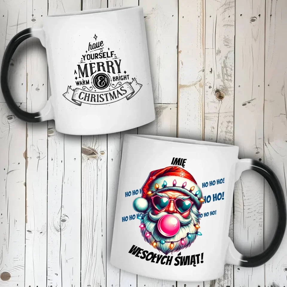 Mikołaj | Świąteczny kubek z imieniem na Mikołajki BN17 - StoryCups.pl