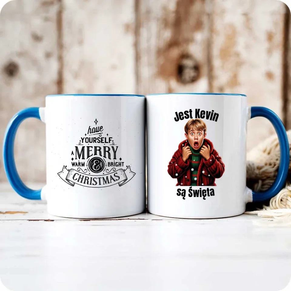 Jest Kevin, są święta | Kubek na święta BN27 - StoryCups.pl