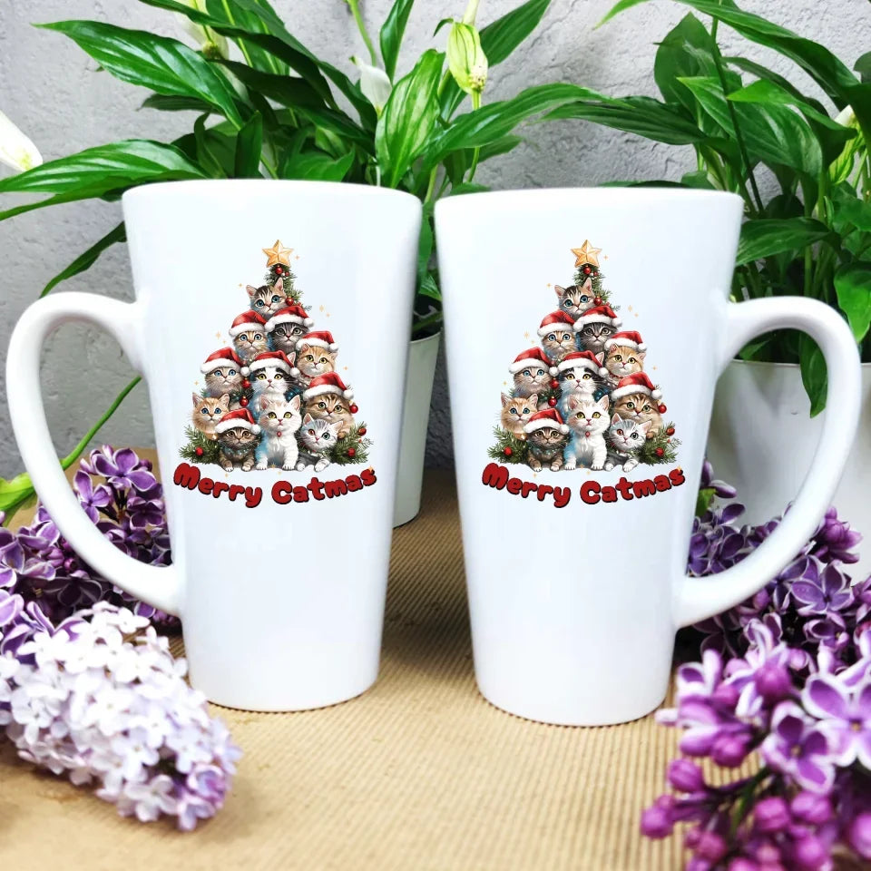 Merry Catmas | Kubek świąteczny BN20 - StoryCups.pl