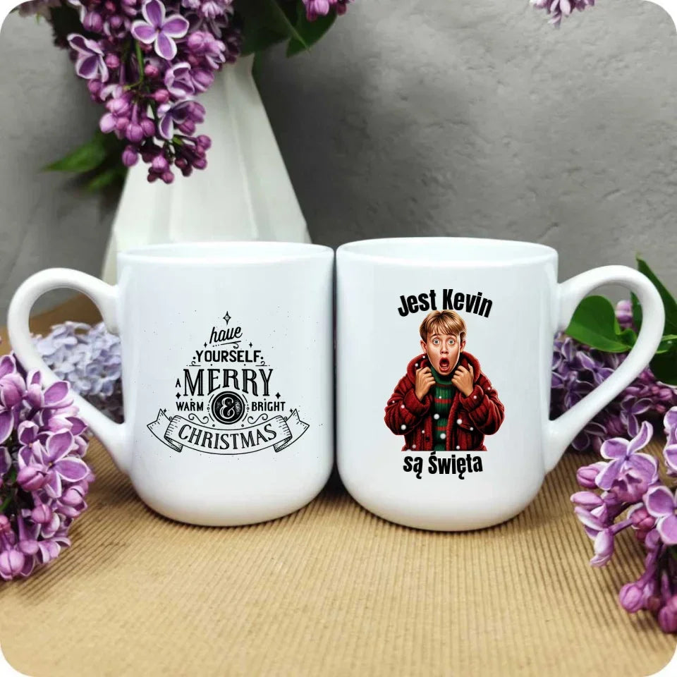 Jest Kevin, są święta | Kubek na święta BN27 - StoryCups.pl