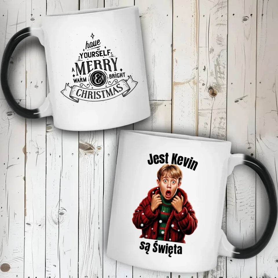Jest Kevin, są święta | Kubek na święta BN27 - StoryCups.pl