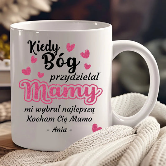 Personalizowany kubek dla mamy prezent na Dzień Mamy Święta Urodziny