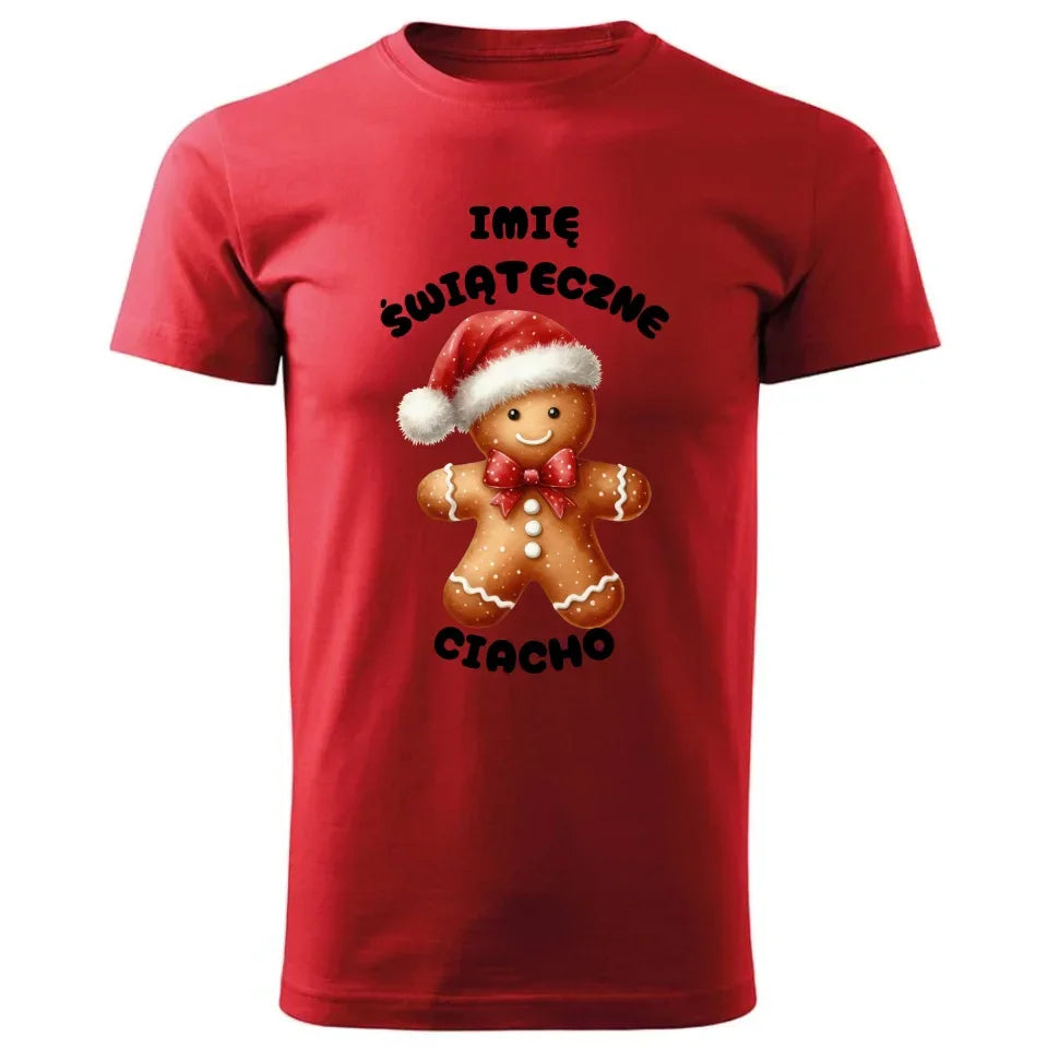 Świąteczne ciacho imię | Świąteczna koszulka męska BN25 - StoryCups.pl