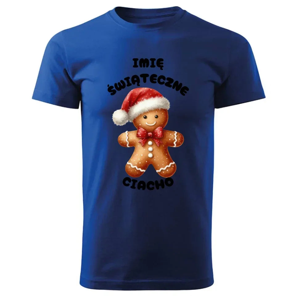 Świąteczne ciacho imię | Świąteczna koszulka męska BN25 - StoryCups.pl