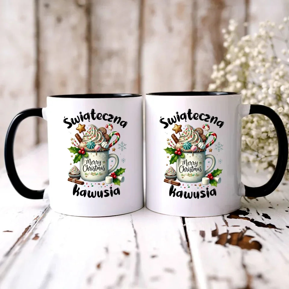 Świąteczna kawusia | Kubek świąteczny BN29 - StoryCups.pl