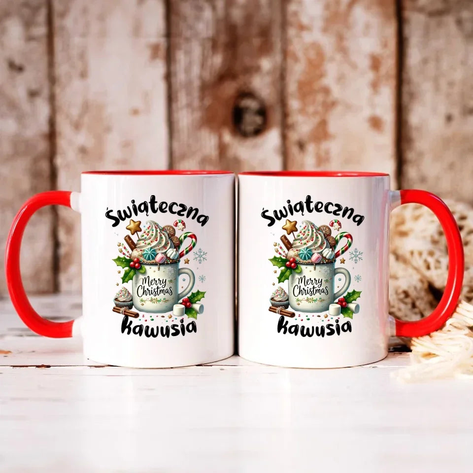 Świąteczna kawusia | Kubek świąteczny BN29 - StoryCups.pl