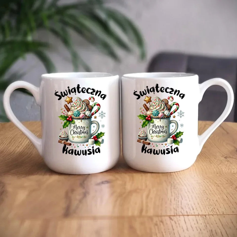 Świąteczna kawusia | Kubek świąteczny BN29 - StoryCups.pl