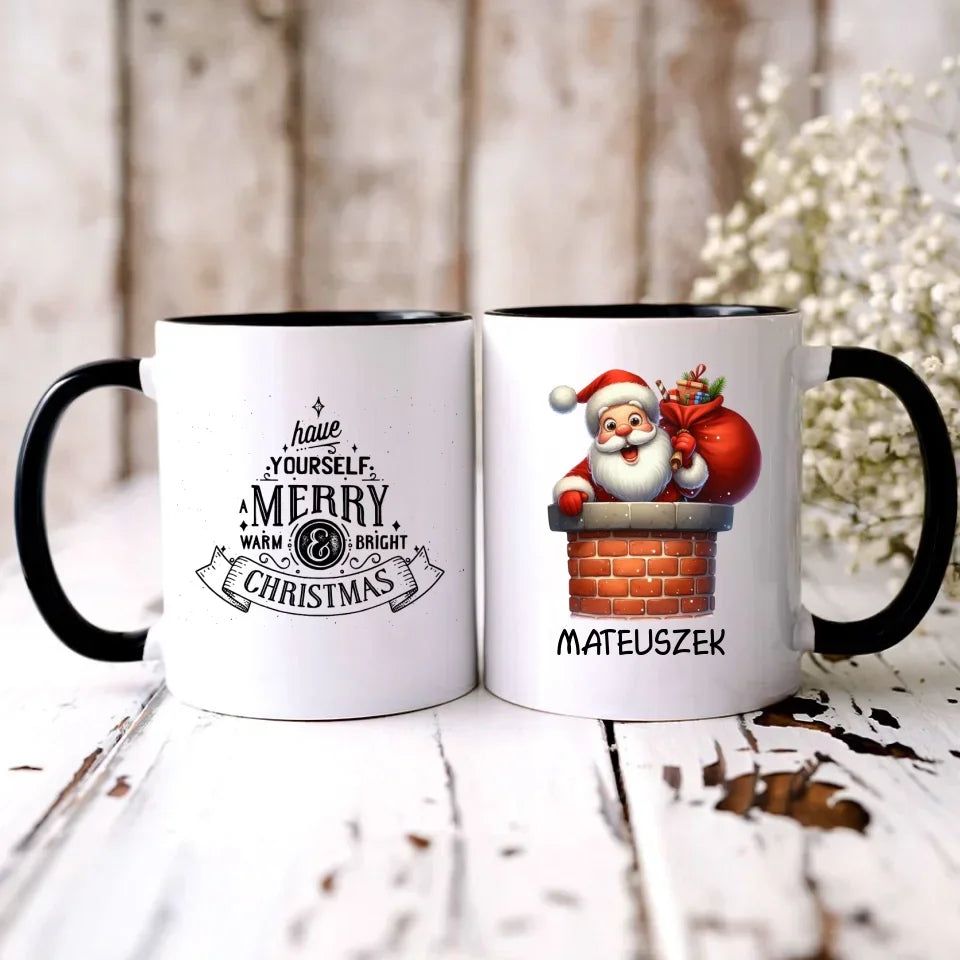 Mikołaj | Spersonalizowany kubek świąteczny BN07 - StoryCups.pl