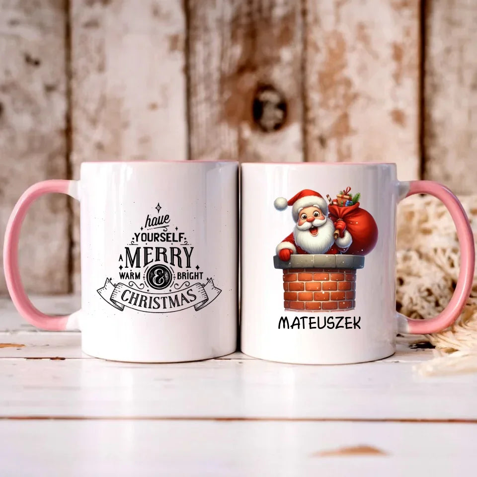 Mikołaj | Spersonalizowany kubek świąteczny BN07 - StoryCups.pl