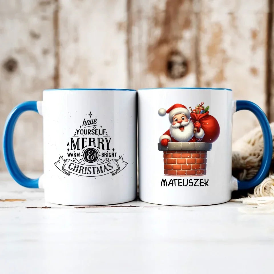 Mikołaj | Spersonalizowany kubek świąteczny BN07 - StoryCups.pl