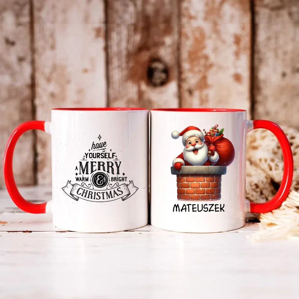 Mikołaj | Spersonalizowany kubek świąteczny BN07 - StoryCups.pl