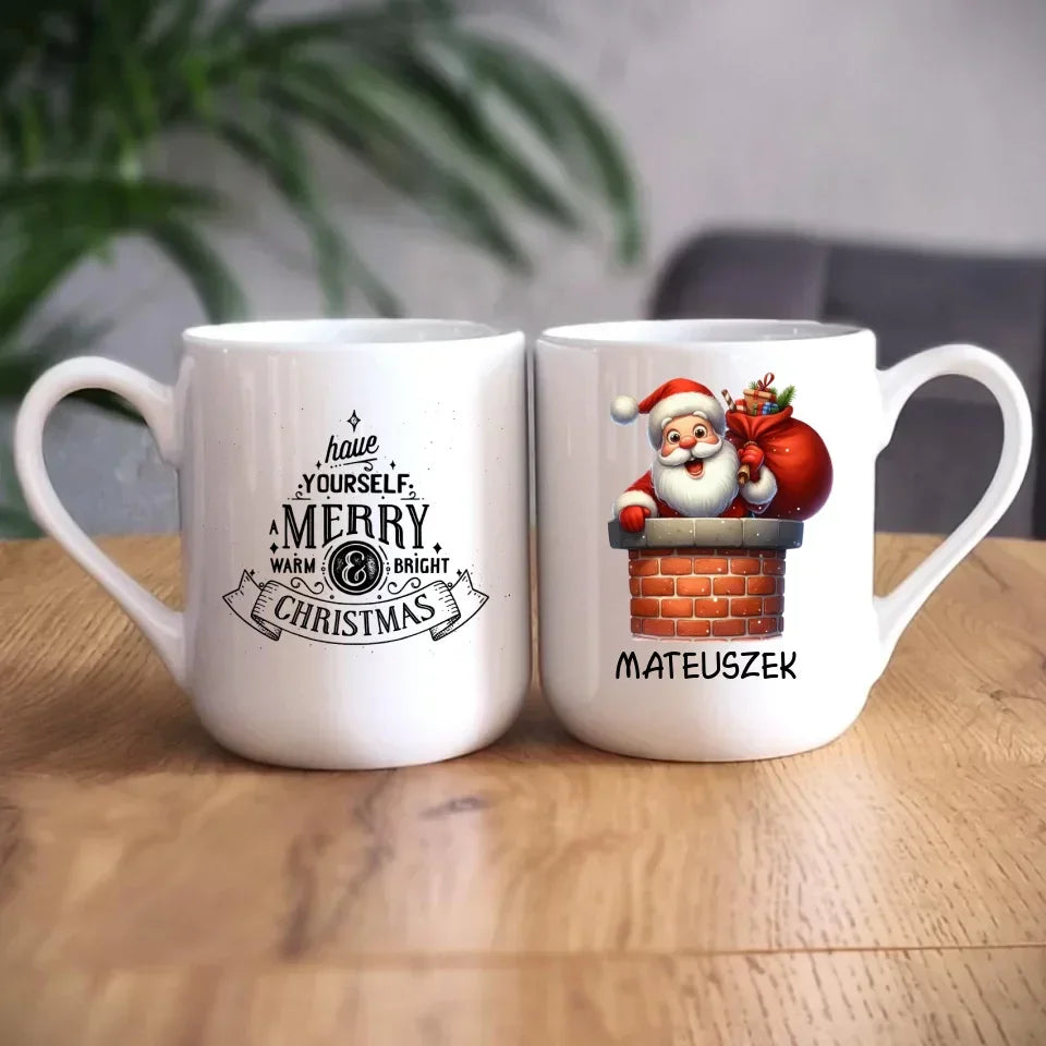 Mikołaj | Spersonalizowany kubek świąteczny BN07 - StoryCups.pl