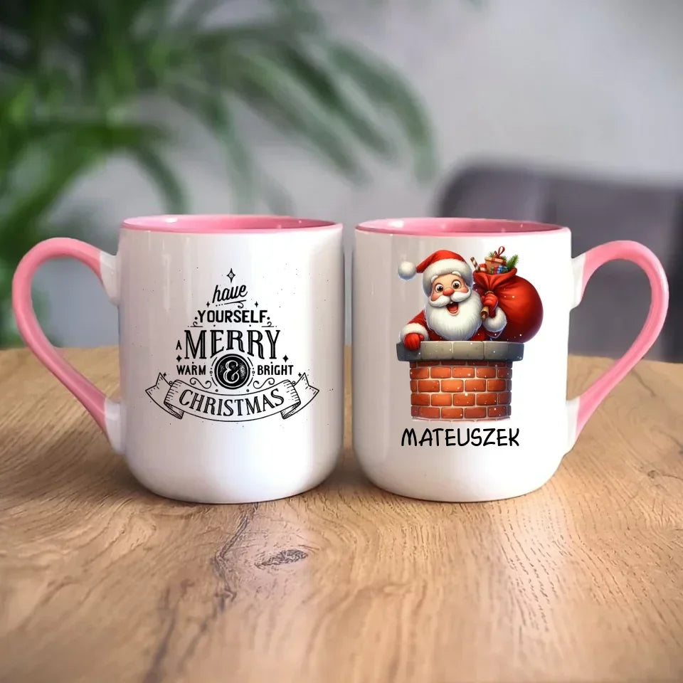 Mikołaj | Spersonalizowany kubek świąteczny BN07 - StoryCups.pl