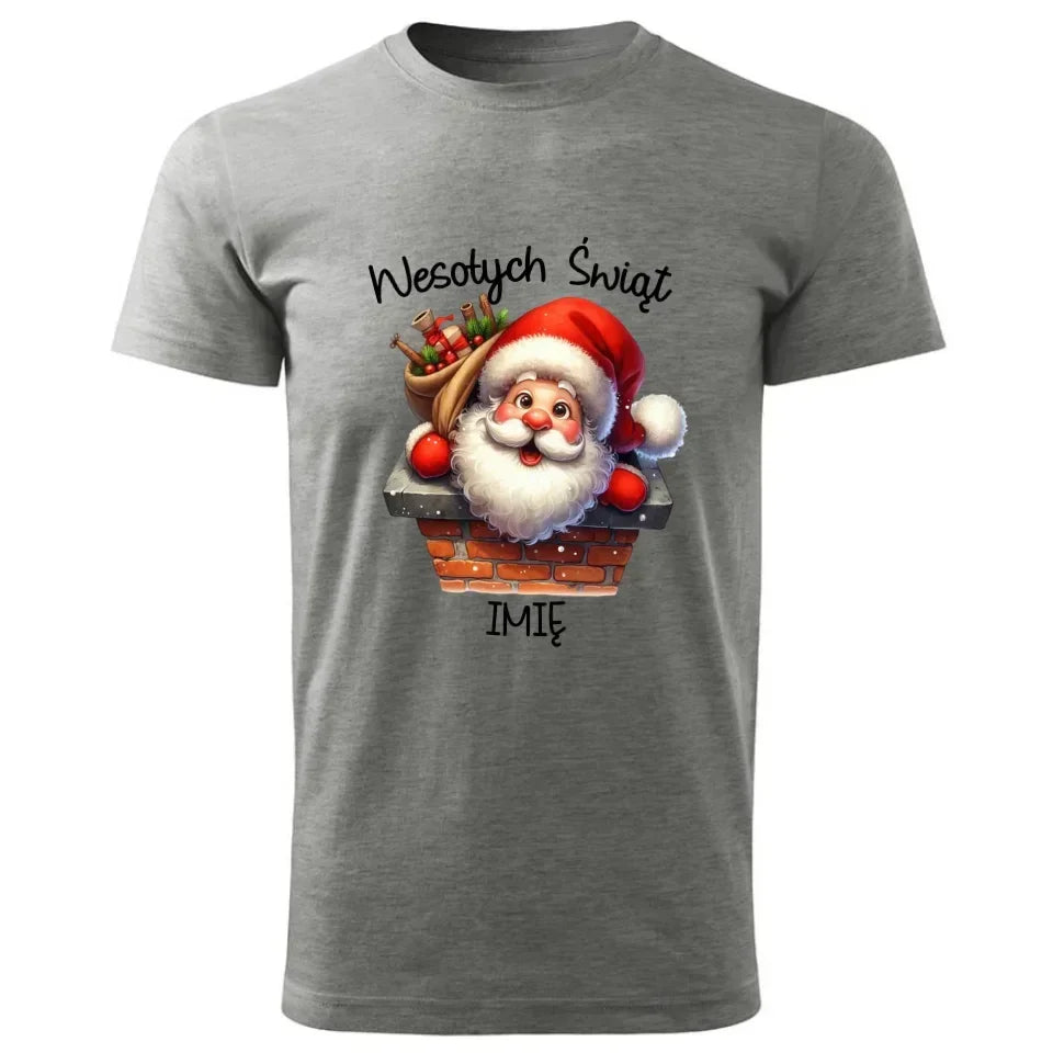 Mikołaj | Świąteczna koszulka męska BN08 - StoryCups.pl