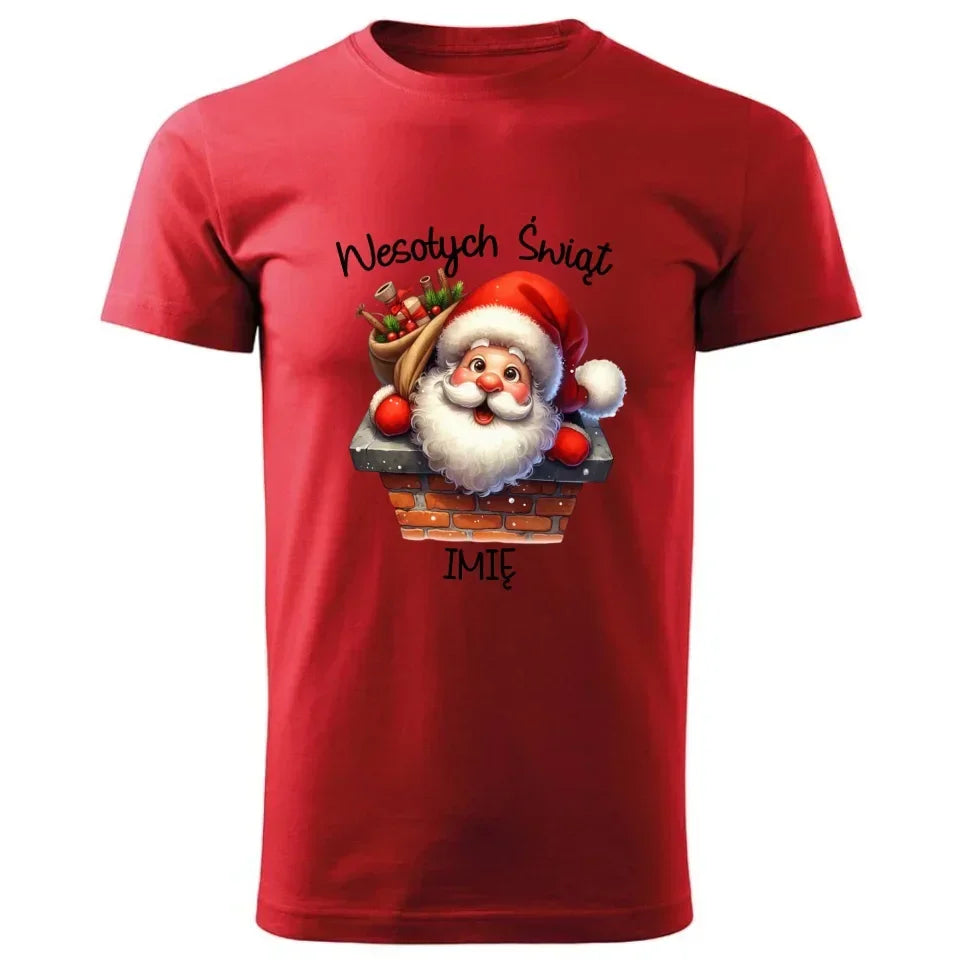 Mikołaj | Świąteczna koszulka męska BN08 - StoryCups.pl