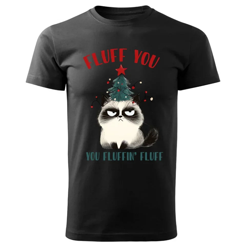 Fluff You | Świąteczna koszulka męska BN10 - StoryCups.pl