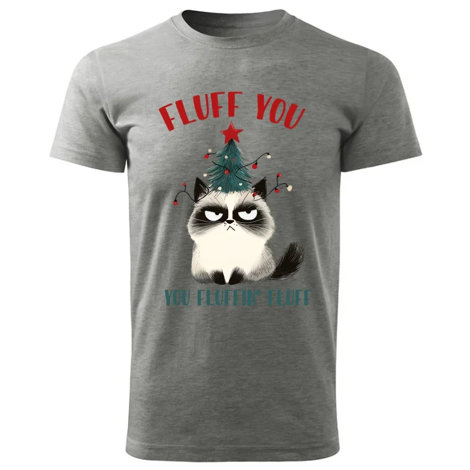 Fluff You | Świąteczna koszulka męska BN10 - StoryCups.pl