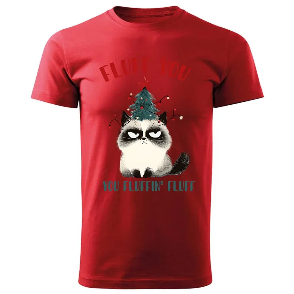 Fluff You | Świąteczna koszulka męska BN10 - StoryCups.pl