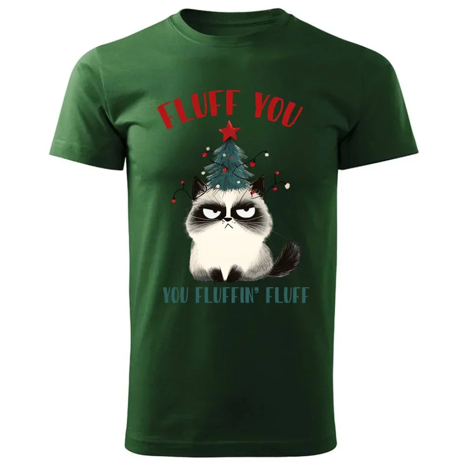 Fluff You | Świąteczna koszulka męska BN10 - StoryCups.pl