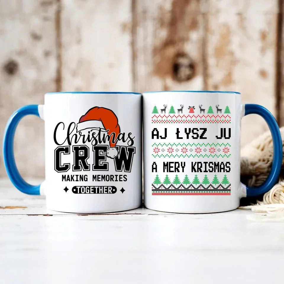 Aj łysz ju a mery krismas | Świąteczny kubek BN12 - StoryCups.pl