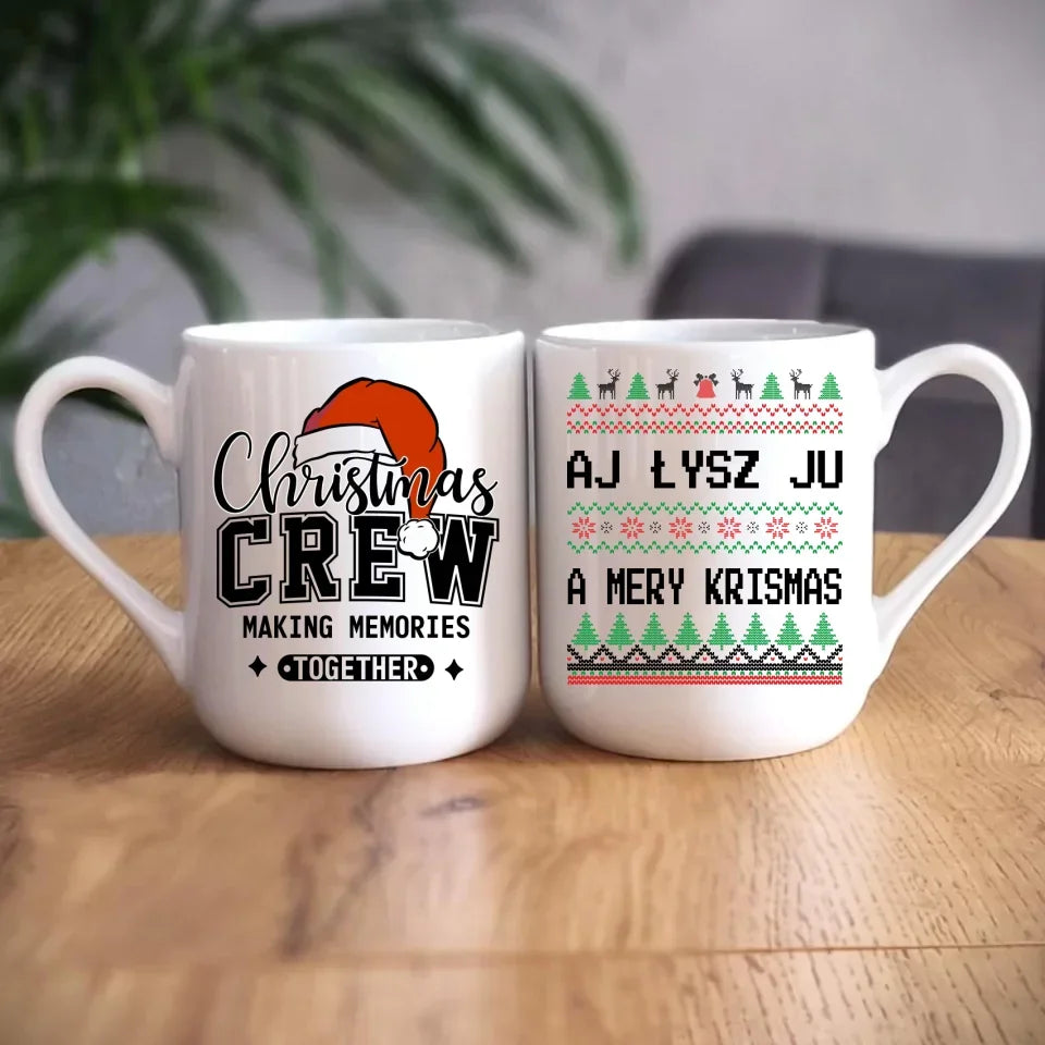 Aj łysz ju a mery krismas | Świąteczny kubek BN12 - StoryCups.pl