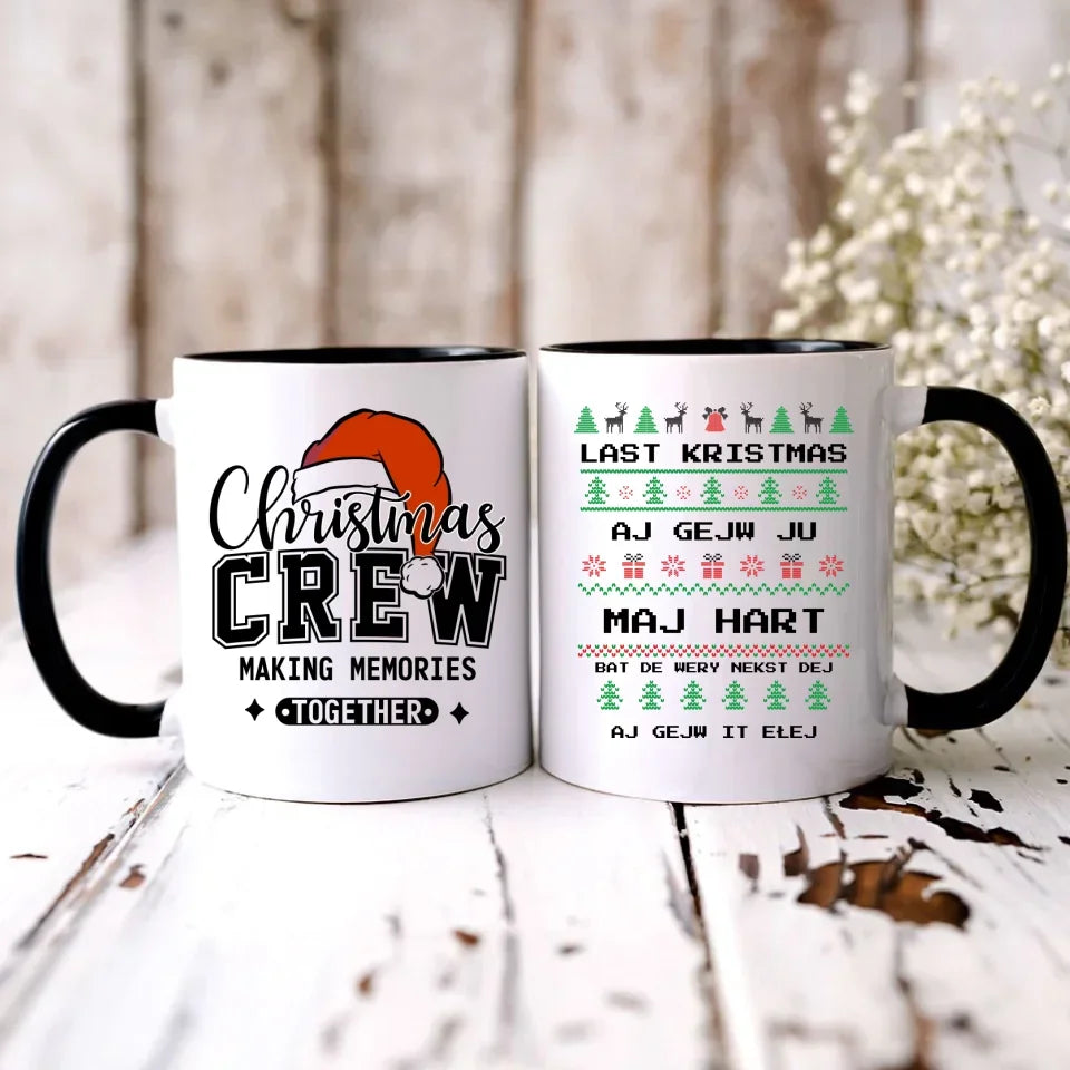Last kristmas aj gejw ju maj hart | Świąteczny kubek BN13 - StoryCups.pl