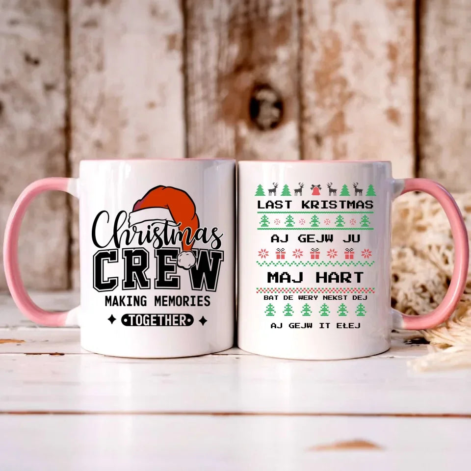 Last kristmas aj gejw ju maj hart | Świąteczny kubek BN13 - StoryCups.pl