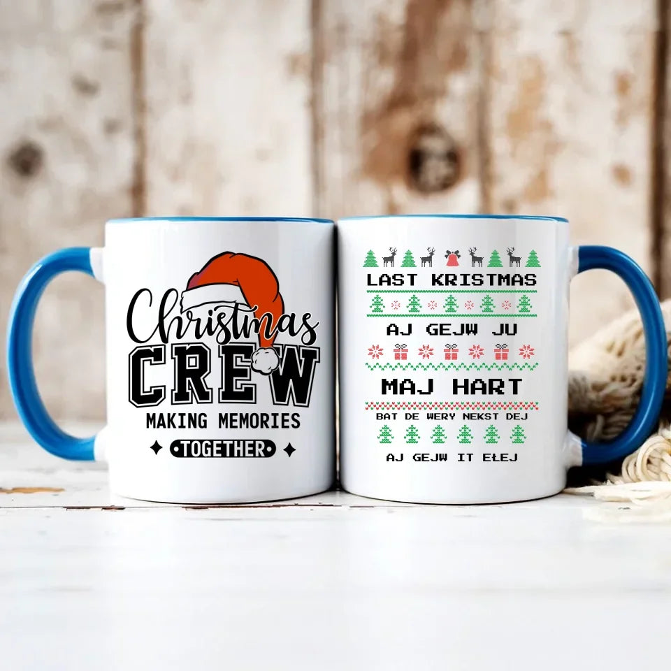 Last kristmas aj gejw ju maj hart | Świąteczny kubek BN13 - StoryCups.pl