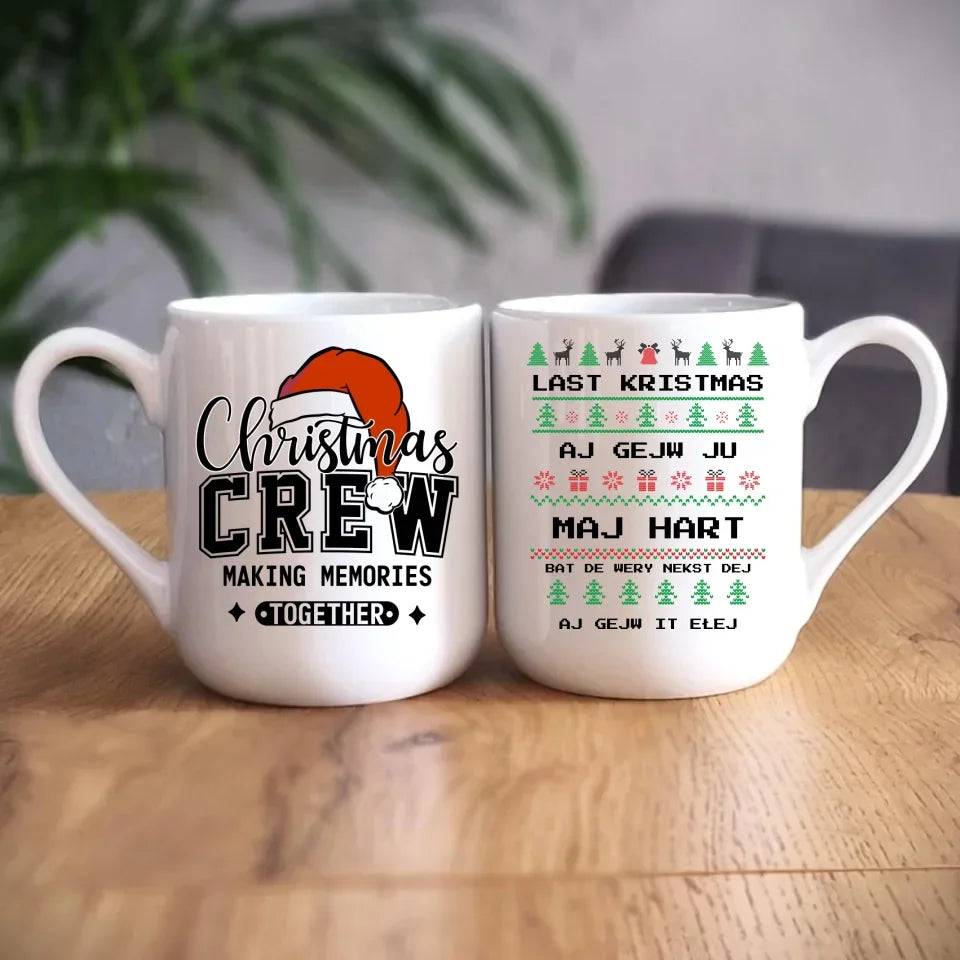 Last kristmas aj gejw ju maj hart | Świąteczny kubek BN13 - StoryCups.pl