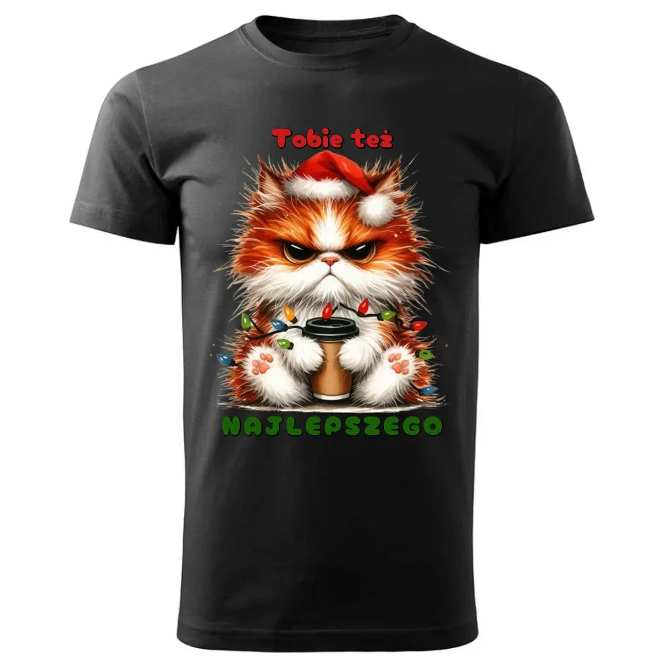 Najlepszego | Świąteczna koszulka męska BN32 - StoryCups.pl