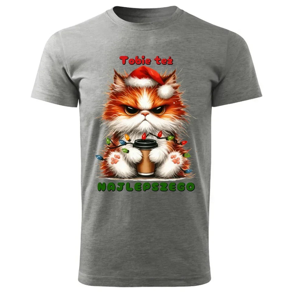 Najlepszego | Świąteczna koszulka męska BN32 - StoryCups.pl