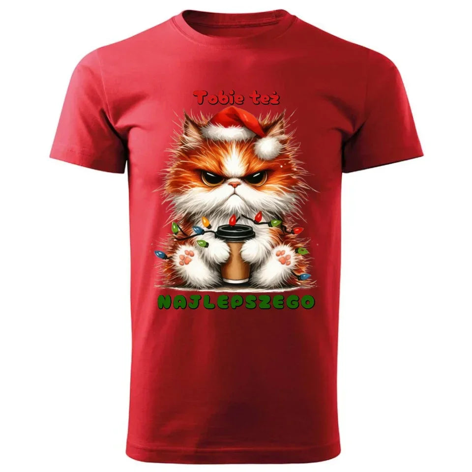 Najlepszego | Świąteczna koszulka męska BN32 - StoryCups.pl