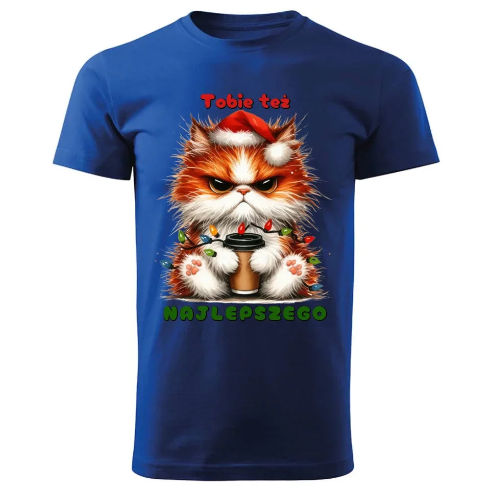 Najlepszego | Świąteczna koszulka męska BN32 - StoryCups.pl