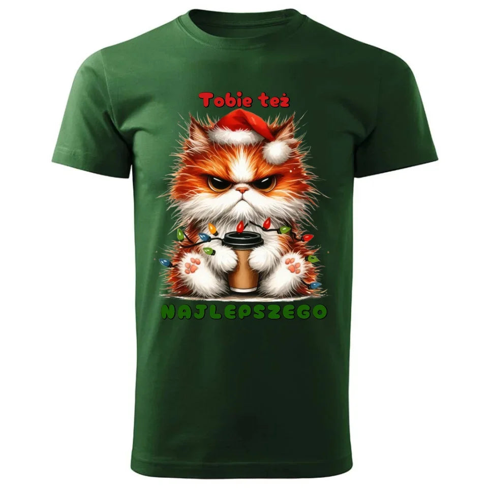 Najlepszego | Świąteczna koszulka męska BN32 - StoryCups.pl